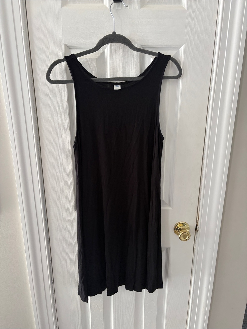 Old Navy Black Sleeveless Tank Dress
